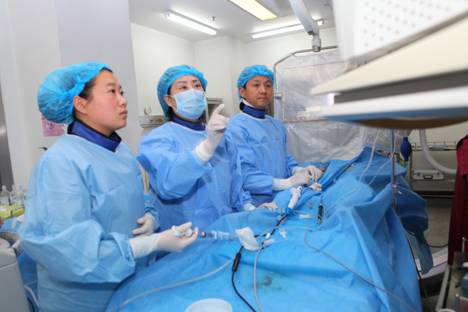 我院完成胶东首例冷冻消融术